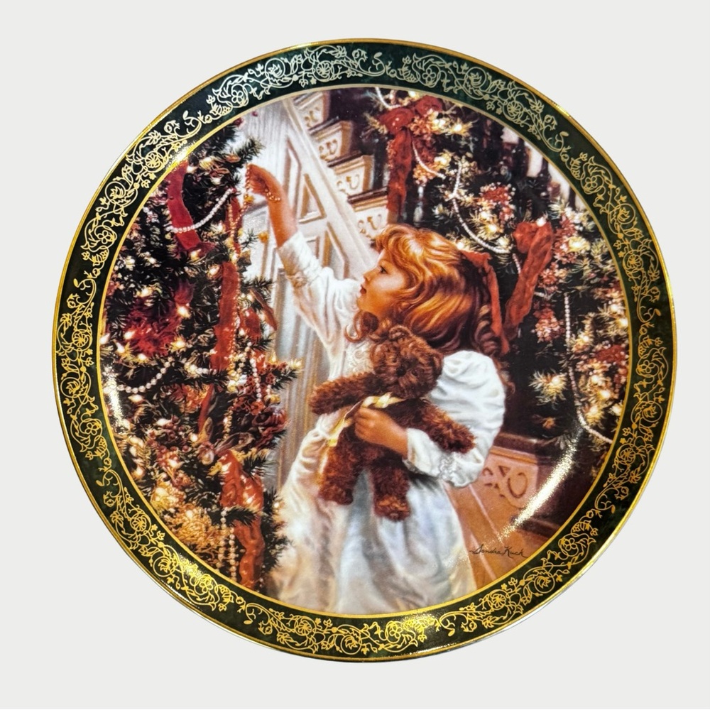“
Night Before Christmas Plate Sandra Kuck Victorian Christmas